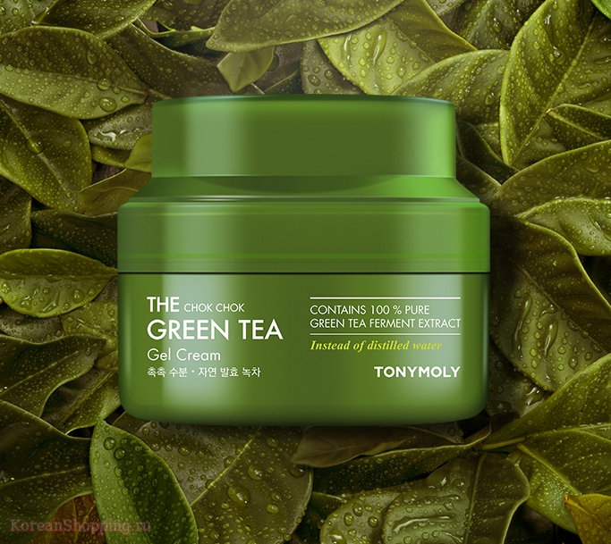 TONYMOLY The Chok Chok Green Tea Gel Cream