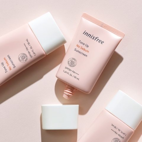 INNISFREE Tone Up No Sebum Sunscreen SPF50+ PA++++