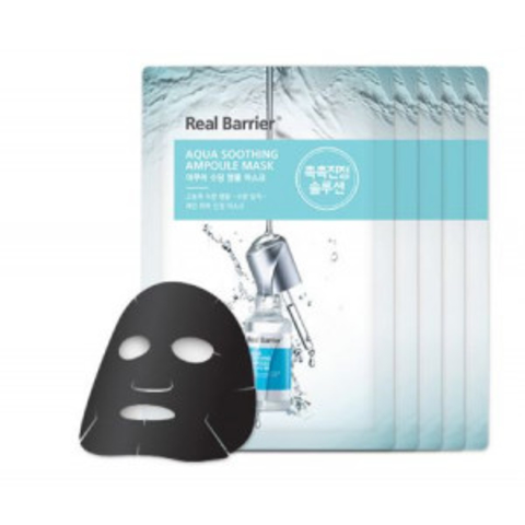 Real Barrier Aqua soothing ampoule mask