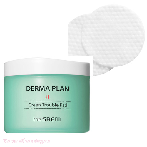 THE SAEM Derma Plan Green Trouble Pad