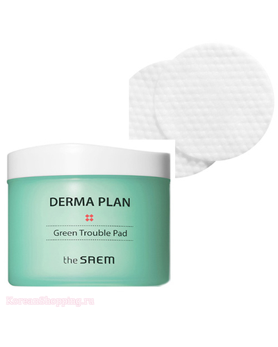 THE SAEM Derma Plan Green Trouble Pad