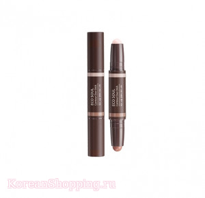 THE SAEM Eco Soul Contour Duo Stick