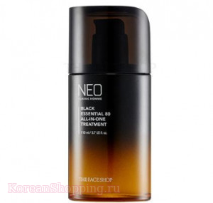 THE FACE SHOP Neo Classic Homme Black Essential 80 All In One Treatment