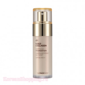 THE FACE SHOP Gold Collagen Ampoule Foundation SPF30 PA++