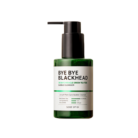 SOME BY MI Bye Bye Blackhead 30 Days Miracle Green Tea Tox Bubble Cleanser