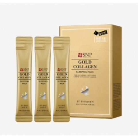 SNP Gold Collagen Sleeping Pack