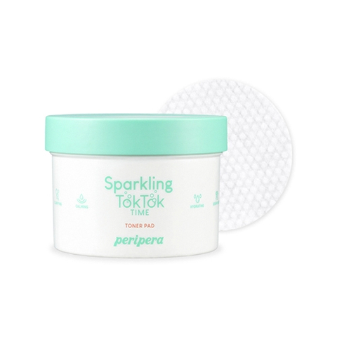 PERIPERA Sparkling Tok Tok Time Toner Pad