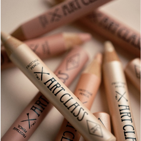 TOO COOL FOR SCHOOL Art Class Frottage Pencil