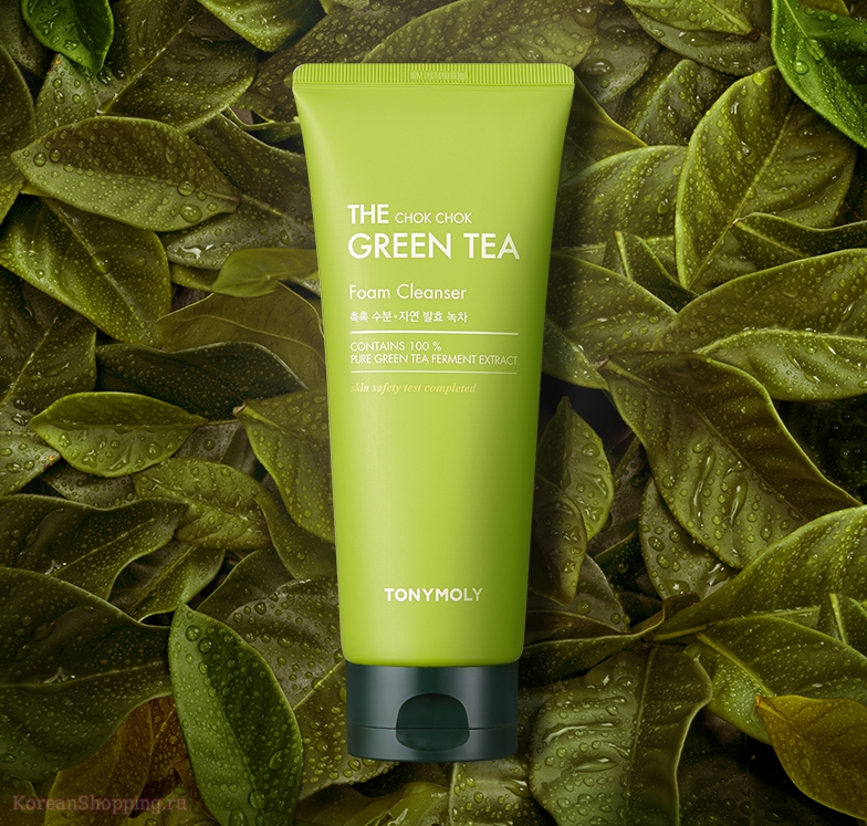 TONYMOLY The Chok Chok Green Tea Foam Cleanser