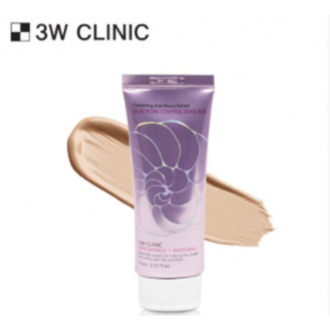 3W CLINIC Silky Pore Control Snail BB Cream