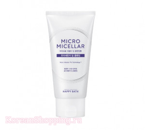 HAPPY BATH Micro Micellar Deep Cleansing foam