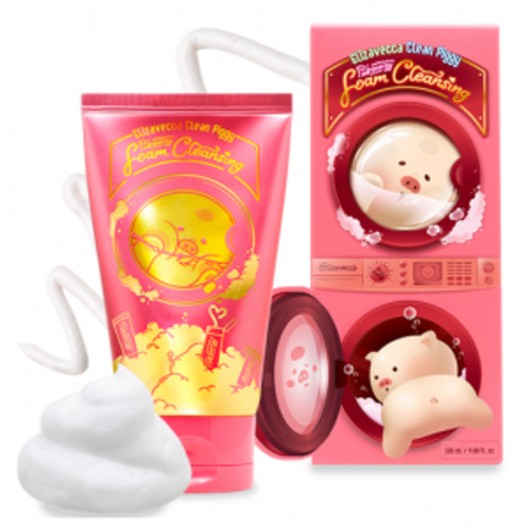 ELIZAVECCA Clean Piggy Pink Energy Foam Cleansing