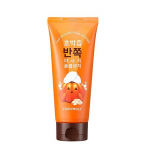 TONYMOLY Pumpkin Half Massage Foam Cleanser