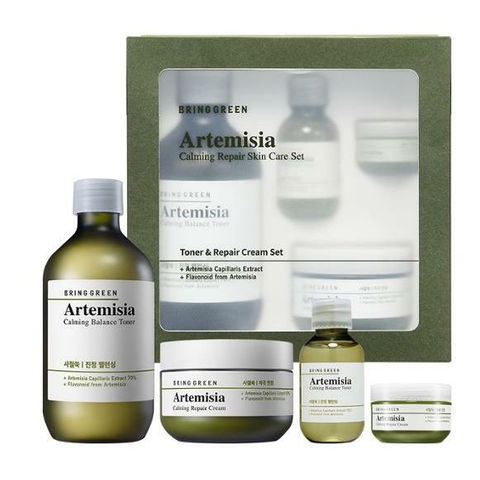 BRING GREEN Artemisia Calming Repair Skin care set