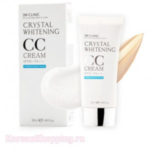 3W CLINIC Crystal Whitening CC Cream SPF50+/ PA+++