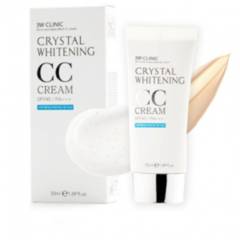 3W CLINIC Crystal Whitening CC Cream SPF50+/ PA+++