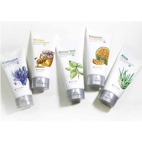 3W CLINIC Clean Up Cleansing Foam