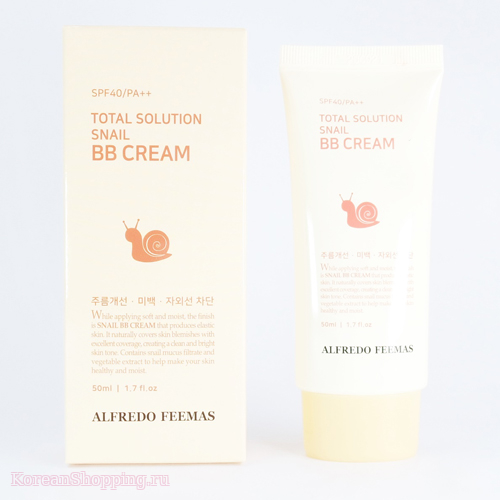 ALFREDO FEEMAS Total Solution Snail B.B cream SPF40/Pa++