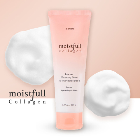 ETUDE HOUSE Moistfull Collagen Intense cleansing foam