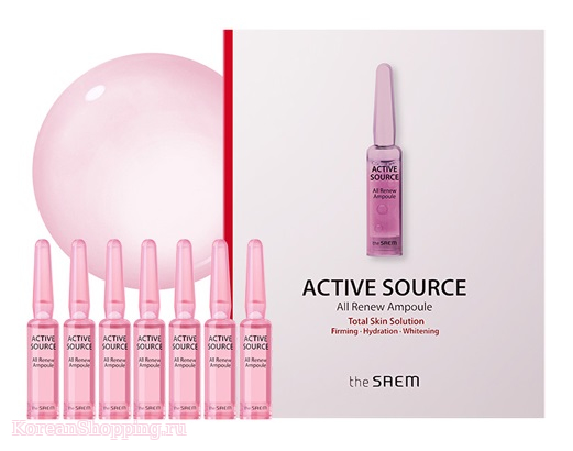 THE SAEM Active Source All Renew Ampoule