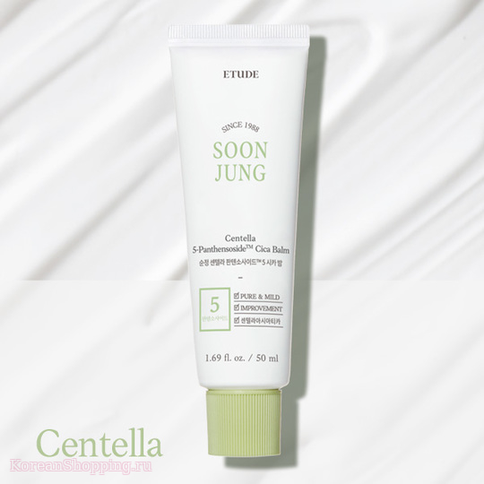 ETUDE HOUSE Soon Jung Centella 5-Panthensoside Cica Balm