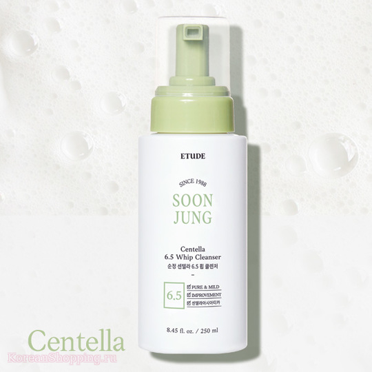 ETUDE HOUSE Soon Jung Centella 6.5 Whip Cleanser