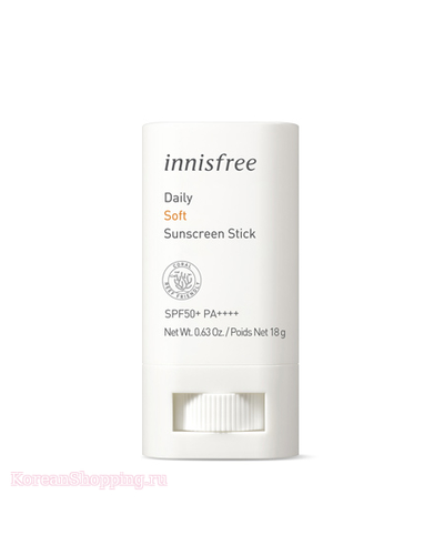 INNISFREE Daily Soft Sunscreen Stick SPF50+ PA++++