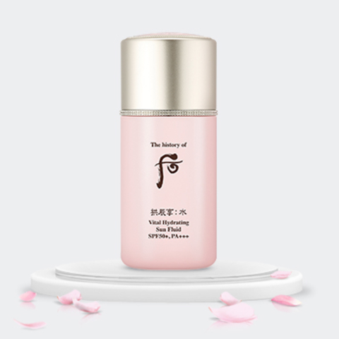 The History of Whoo Gongjinhyang Vital Hydrating Sun Fluid SPF50+ PA+++