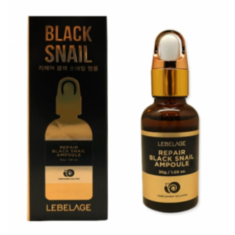 LEBELAGE REPAIR BLACK SNAIL AMPOULE