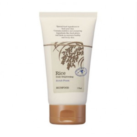 SKINFOOD Rice Daily Brightening Scrub Foam