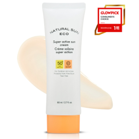 THE FACE SHOP Natural Sun Eco Super Axtive Sun Cream SPF50+/PA++++