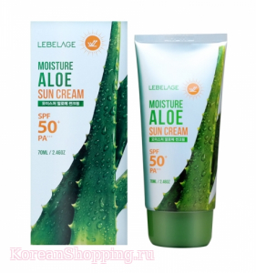 LEBELAGE MOISTURE ALOE SUN CREAM SPF50+ PA+++