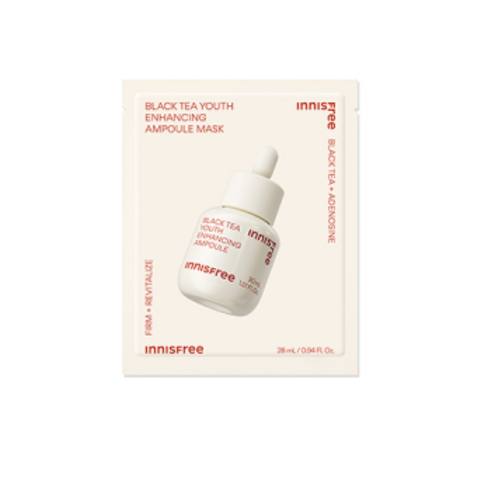 INNISFREE Black Tea Youth Enhancing Ampoule Mask