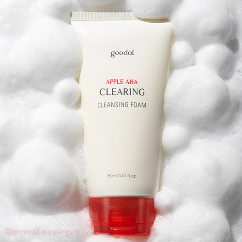 GOODAL Apple AHA Clearing Cleansing Foam