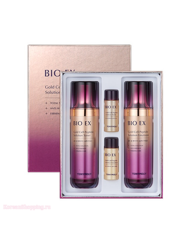 TONYMOLY Bio Ex Gold Cell Peptide Solution Special Set