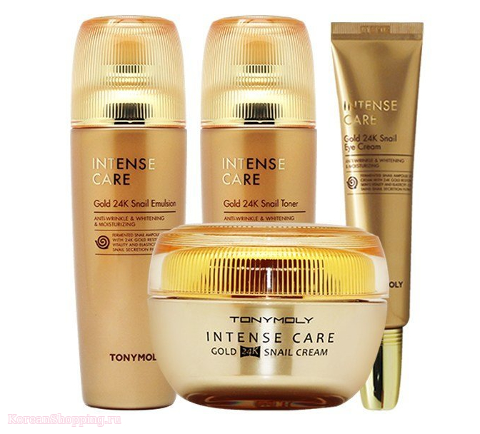 TONYMOLY INTENSE CARE Gold 24K Snail Set