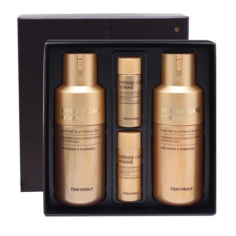 Tony Moly 24Gold Snail Homme Set